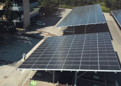 Capital Park England solar carport