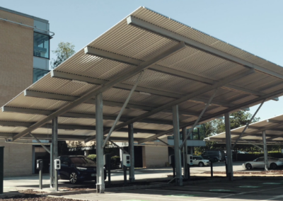 Capital Park England solar carport