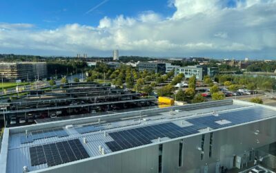 NEC Birmingham England solar carport