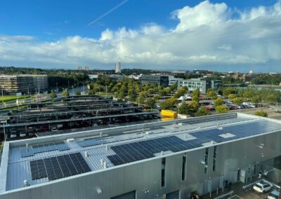 BBC Glasgow Scotland solar carport