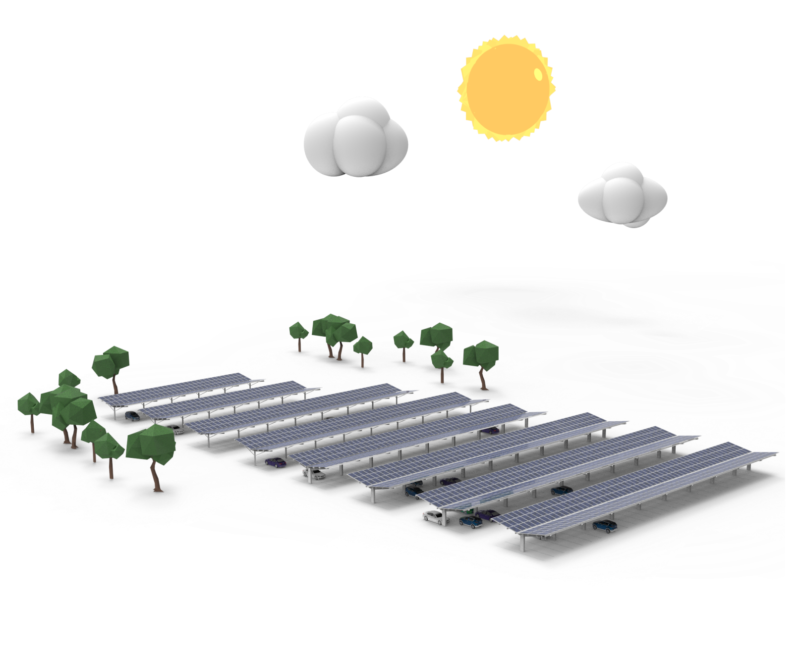 solar parking advantages