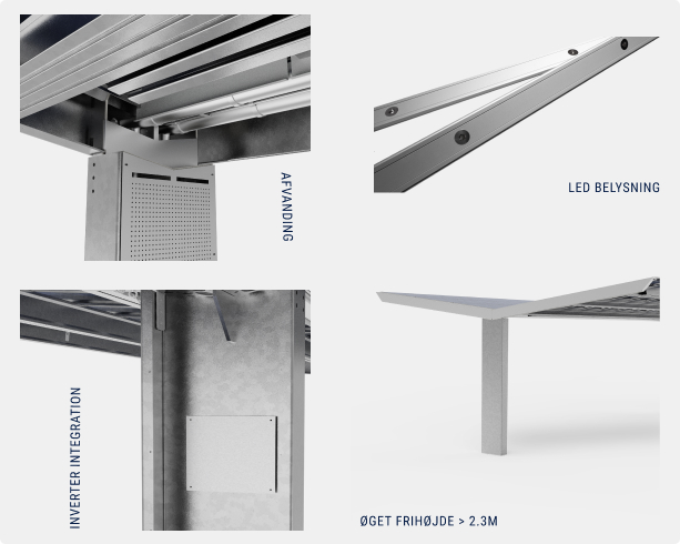 Bluetop Solar Parking Long Span specifications