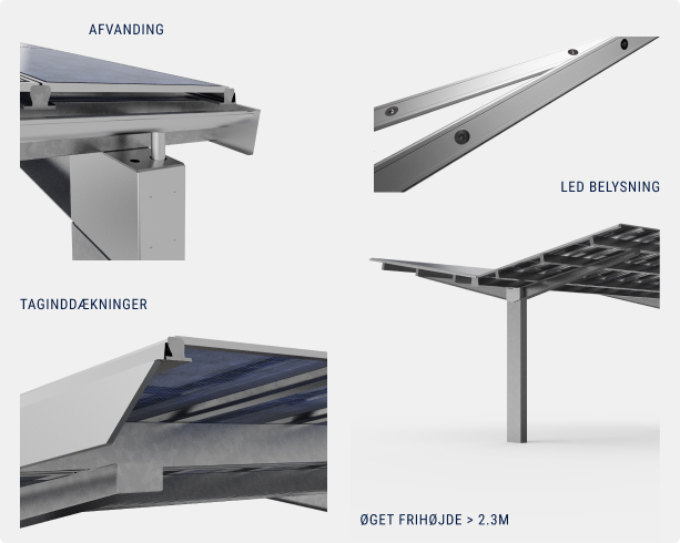 Bluetop Solar Parking OPTI specifications