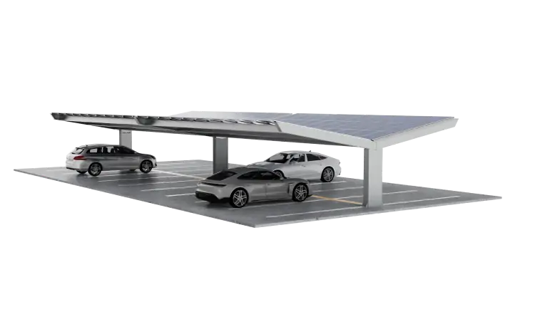 Bluetop Solarcarport-Systeme Long Span