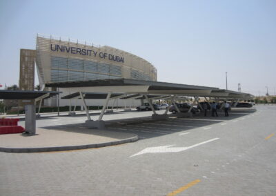 Dubai solar carport