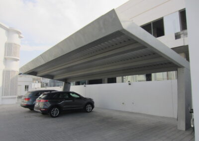 Dubai solar carport