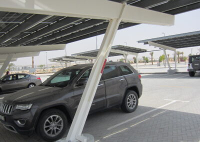 Dubai solar carport