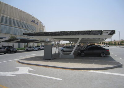 Dubai solar carport