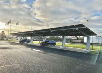 Solar Polaris Brøndby Denmark solar canopies