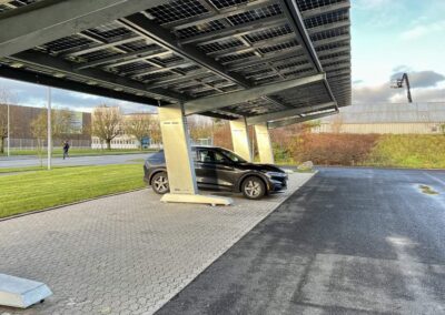 Solar Polaris Brøndby Denmark solar canopies