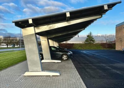 Solar Polaris Brøndby Denmark solar canopies