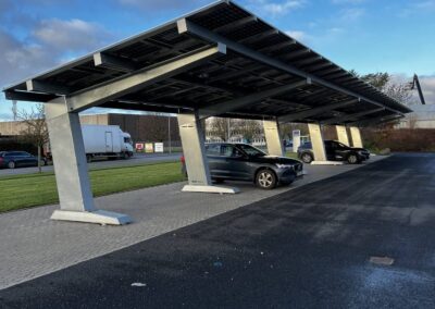 Solar Polaris Brøndby Denmark solar canopies