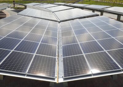 Stourton Park & Ride Leeds England Solar Canopies