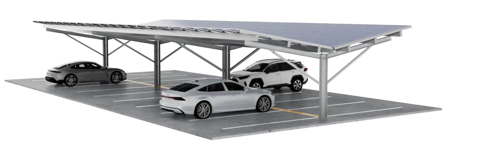 Bluetop Solar Parking Ypsilon solar carport